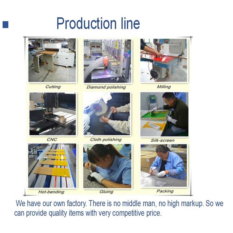 بلوک نمایش اکریلیک production line.jpg Acrylic display block Production line.jpg