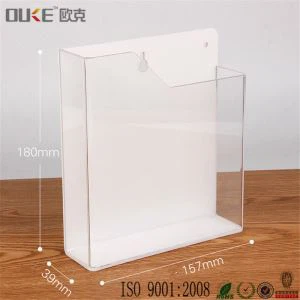 قفسه های نمایش بروشور اکریلیک دیواری