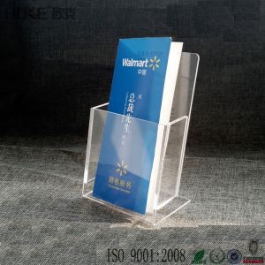 با کیفیت بالا A5 اندازه Slantwall اکریلیک آمده مخفف دارندگان آمده