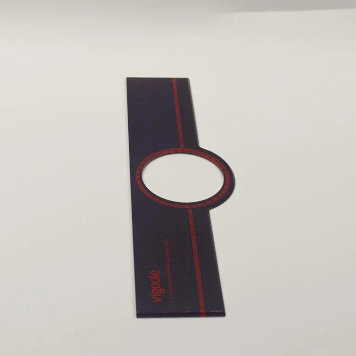 Silk Printing Black Acrylic Panel - Hot Sell Plesiglass Panel