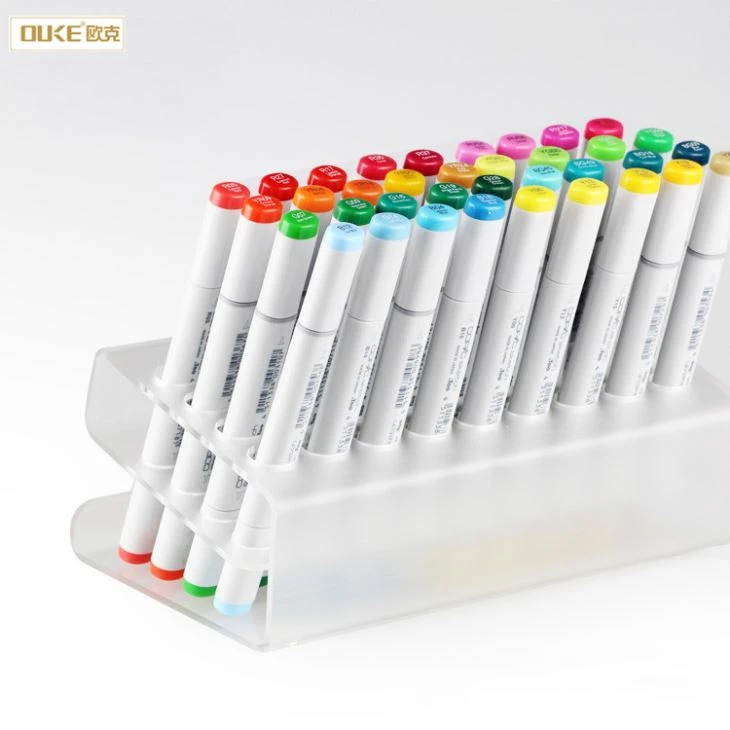 China Suppliers Frosted Acrylic Pen Holder
