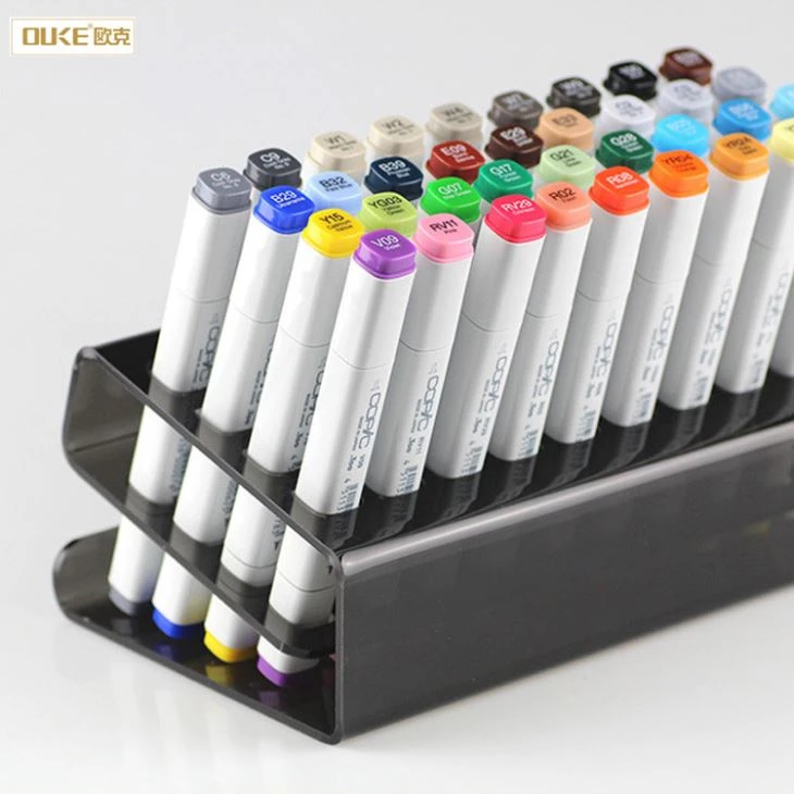 China Suppliers Frosted Acrylic Pen Holder
