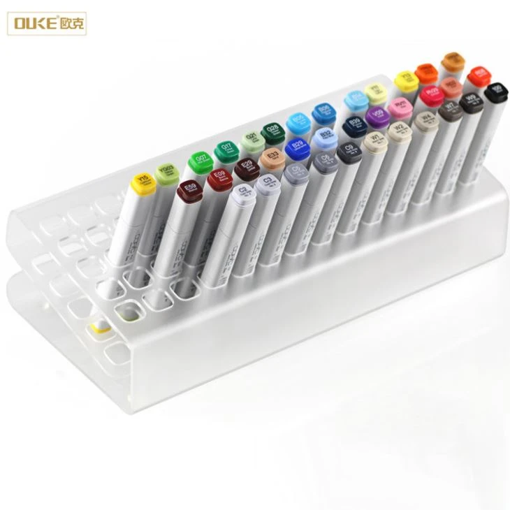 China Suppliers Frosted Acrylic Pen Holder