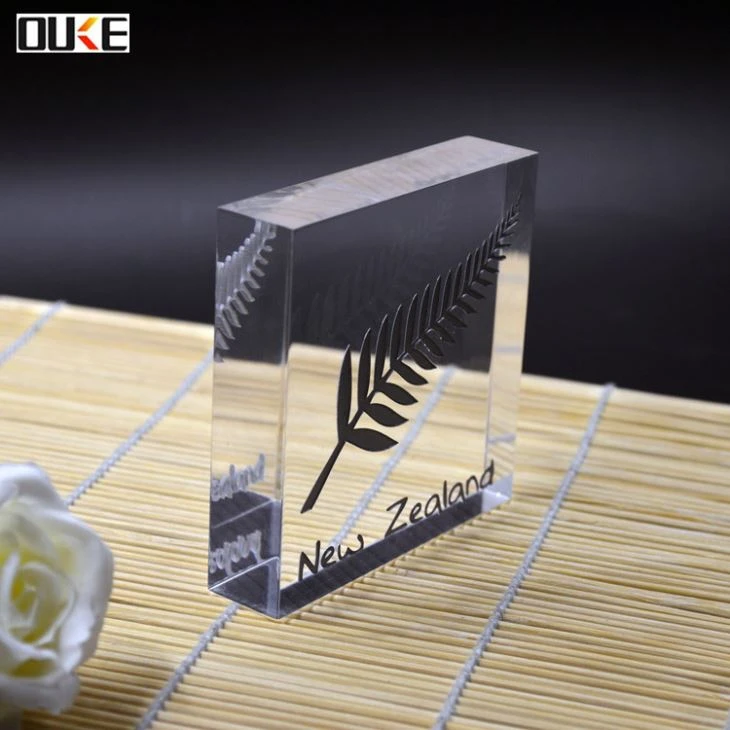 Custom Clear Blank Acrylic Display Blocks