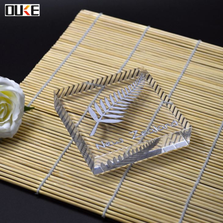Custom Clear Blank Acrylic Display Blocks