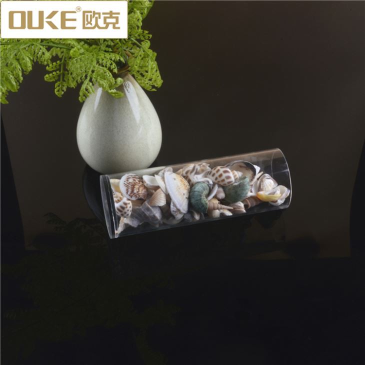 Plastic Clear Pipe Acrylic Storage Tube